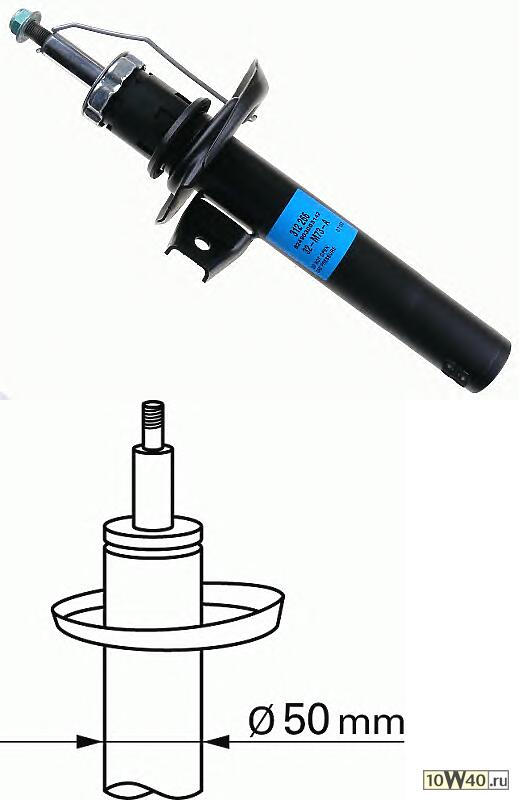 Код оригинала: 1T0413031BQ, <BR>Амортизатор газ пер GOLF V/OCTAVIA 03->32-M73-A=>32-M74-A