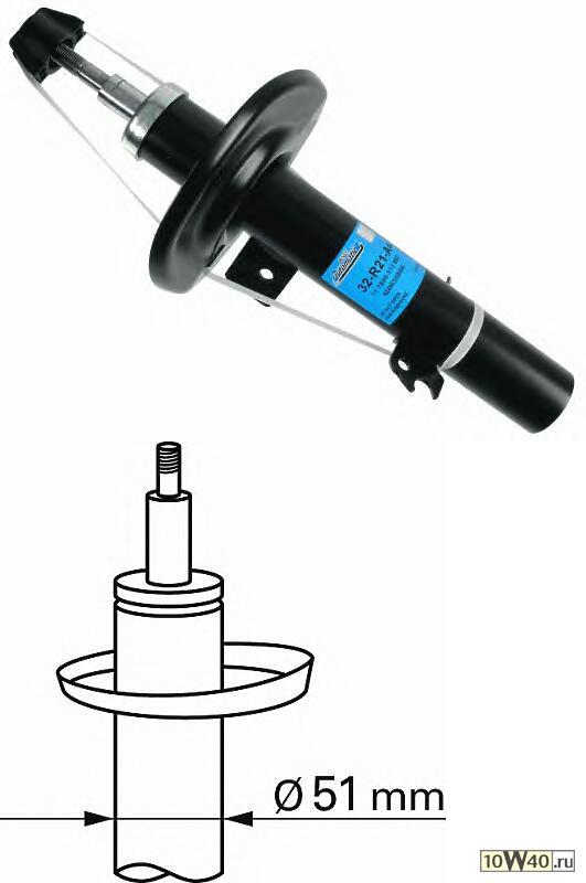 Амортизатор передний GAS R