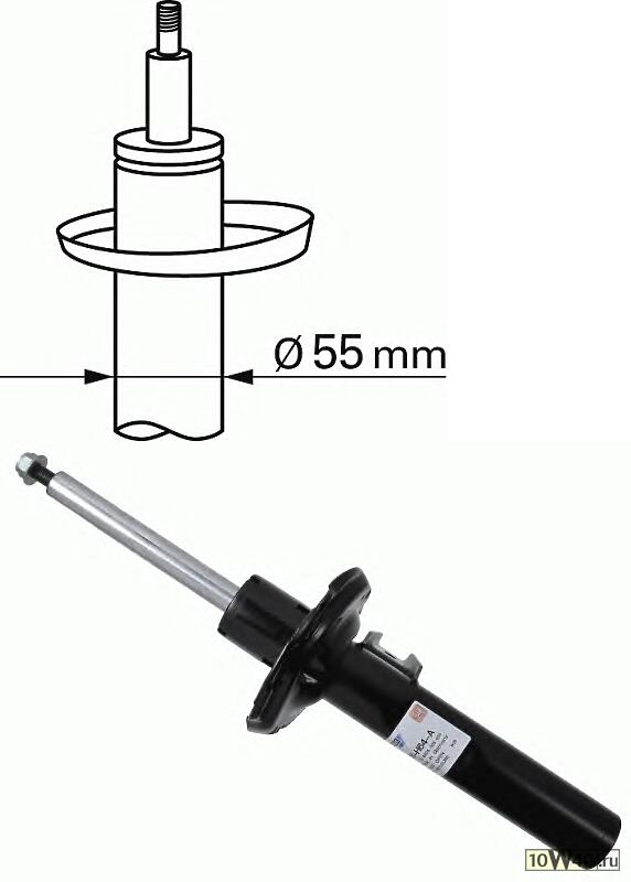 Амортизатор передний GAS