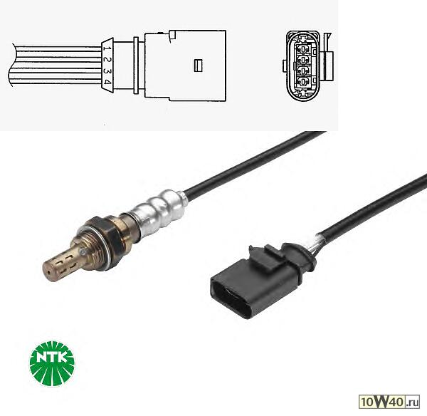 Лямбда-зонд  после кат. (задний)(для 1-3цил.)(OZA510-AU7)