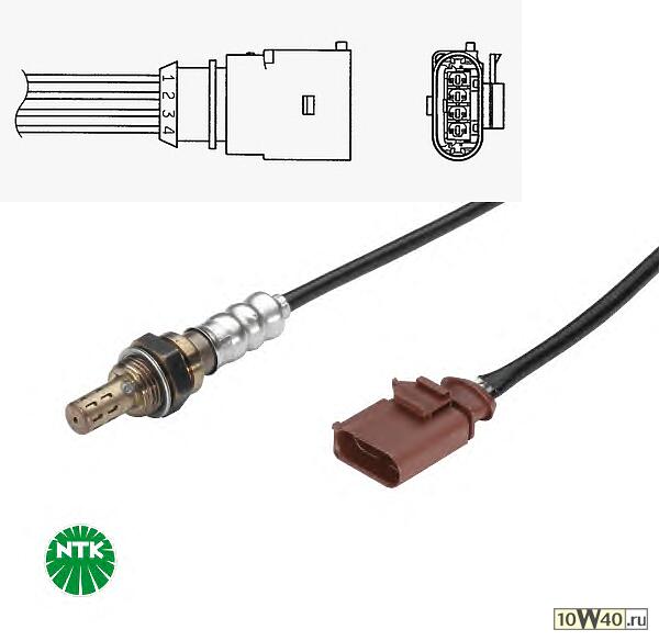 Лямбда-зонд  после кат. (задний)(для 4-6цил.)(OZA510-AU2)