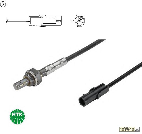 датчик кислородный 1882 opel astra / tigra / vectra,daewoo lanos / nexia 1.0-2.0i 86>
