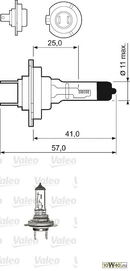 ЛАМПА Н7 12Х55 РX26D LIFE X2, H7 BULB CARDBOARD LIFE X2