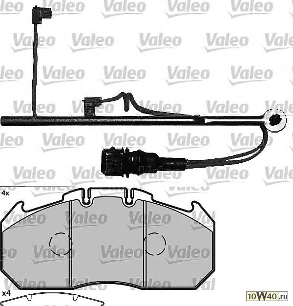 Комплект тормозных колодок
