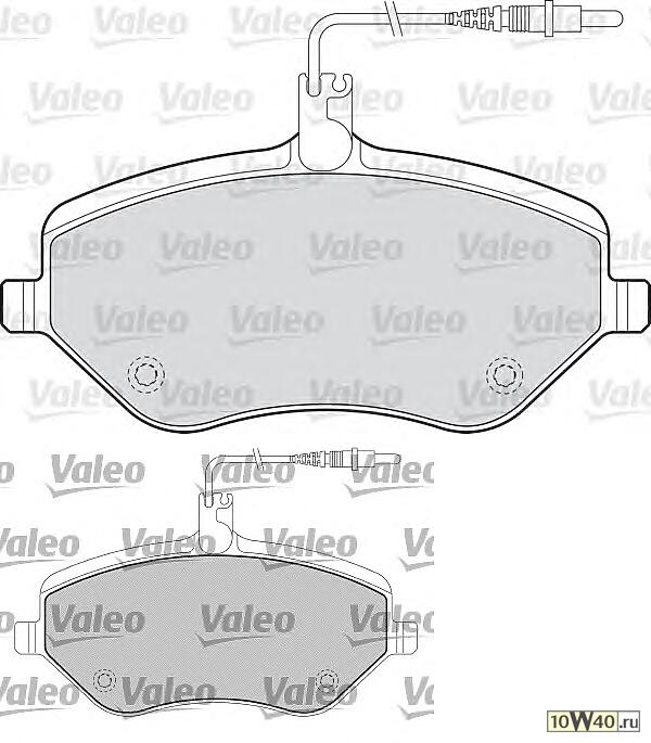 колодки дисковые передние  Peugeot 407 2.0-2.0HDi 04>