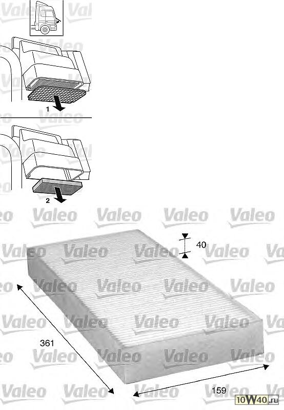 Фильтр салона