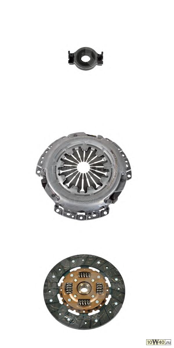 Код оригинала: W06K0198009, <BR>Комплект сцепления VAG Polo, Caddy, Cordoba, Ibiza 1.4i/1.6i