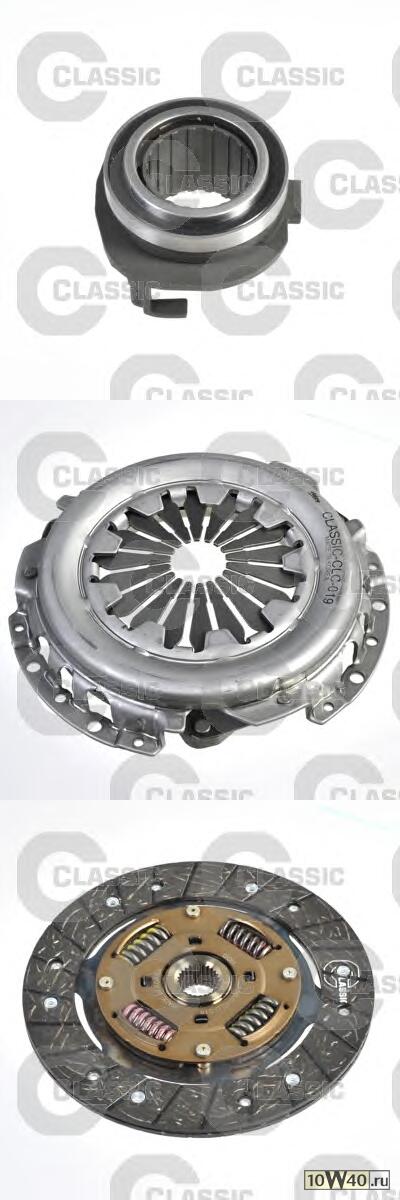 Сцепление комплект RENAULT  Clio II/Logan/Megane/Kangoo/Twingo  1,2-1,4L   09/98->   7711134828/7701470986/7701474557