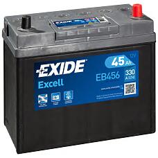 EXIDE EB456 (45AH / EB454 / EB456) аккумуляторная батарея 14.7 / 13.1 евро 45ah 300a 234 / 127 / 220\