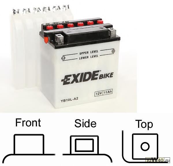  евро 12Ah 160A 136/91/146 moto 
