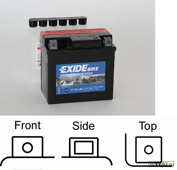  евро 4Ah 70A 114/71/106 moto 