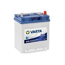 VARTA 540125033  аккумулятор varta blue dynamic 12v 40ah 330a (r+) 187x140x227mm 9,74kg