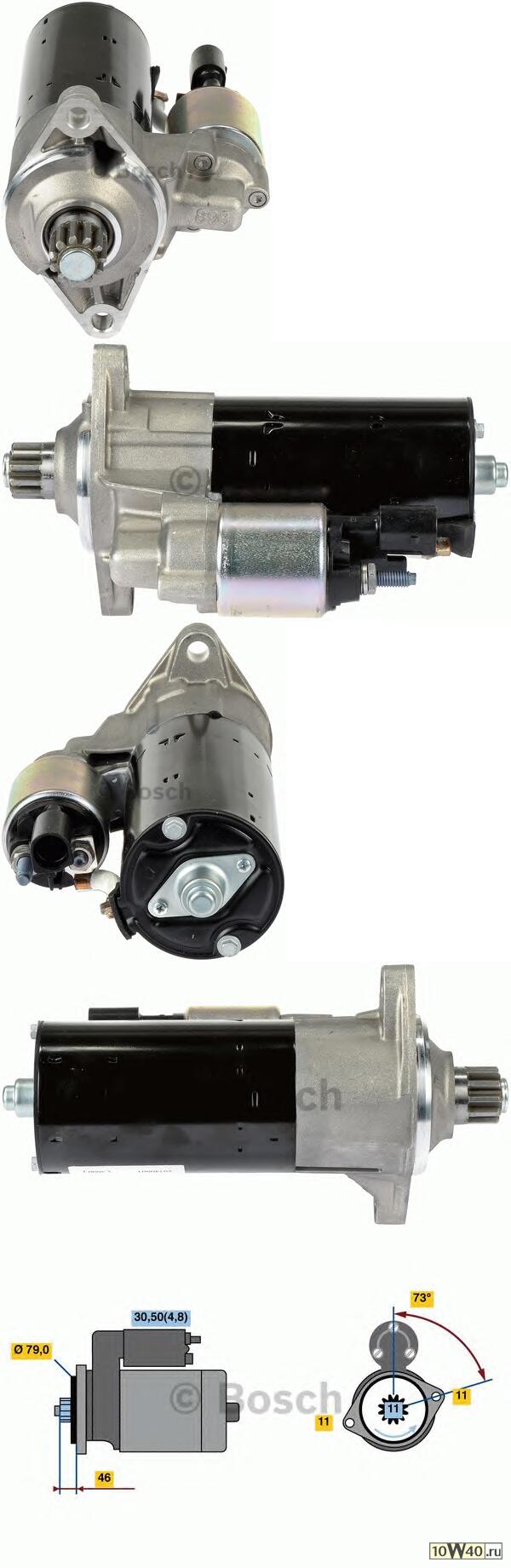стартер auda3 sportback II,q3, tt II / seat altea / skoda octavia II,octavia II,superb II / volkswagen