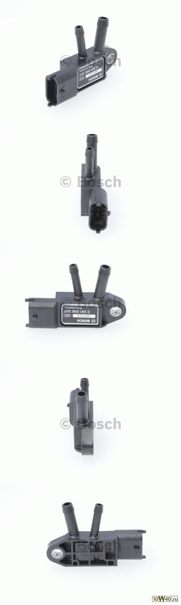 датчик давления выхлопных ов\ volvo c30 / s40 / v50 / s60 / v70 / s80 / xc60 / xc70 2.0 / 2.4d 07>
