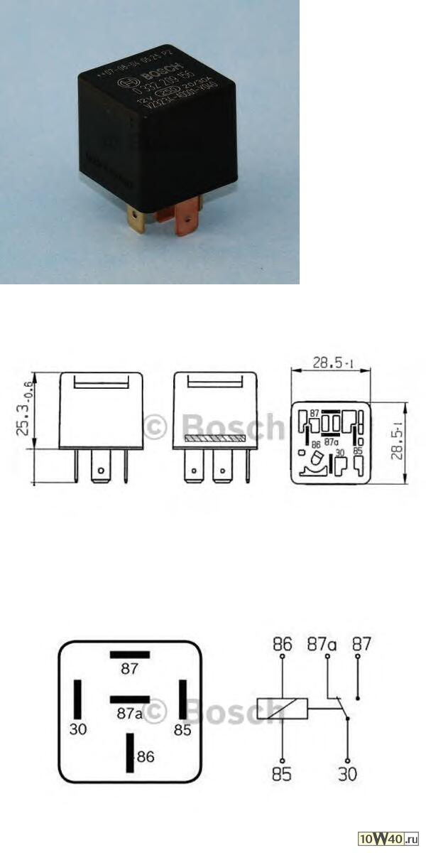 реле универсальное  MB Sprinter, VW LT 28-46 all 96-06