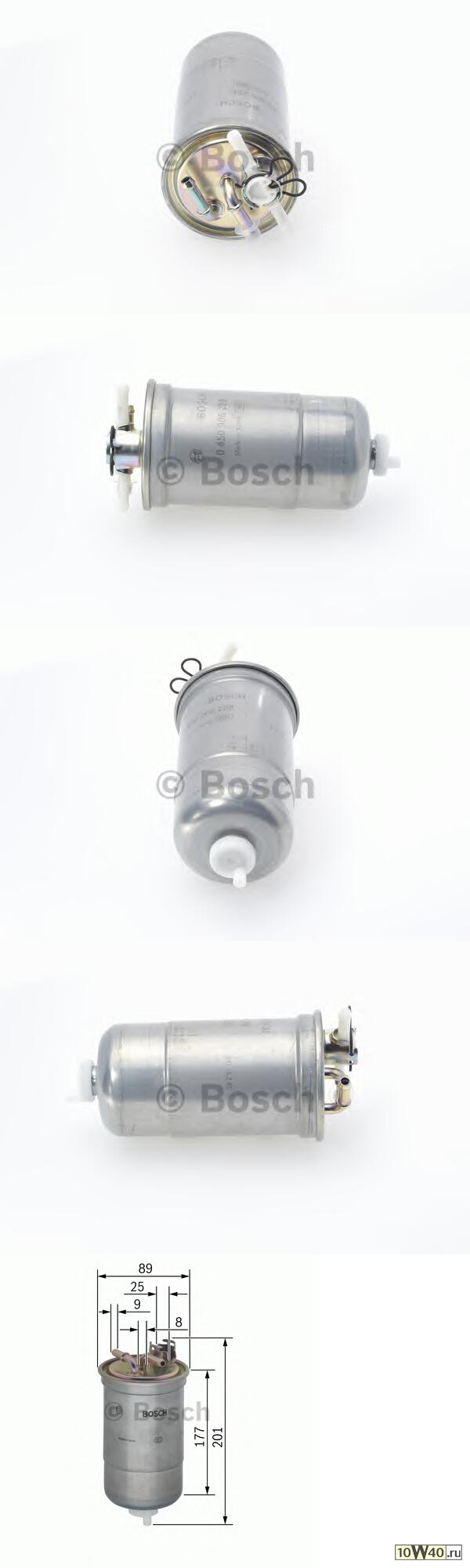 фильтр топливный\ VW bora / golf / passat, fiat punto 1.7i / td 94>