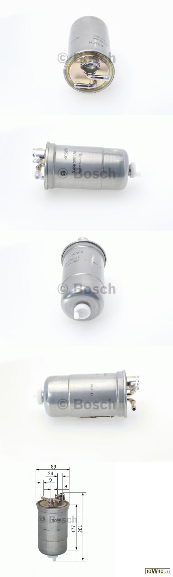 фильтр топливный\ audi a3 / a4 / a6, VW golf / passat / lt 1.9 / 2.5 / 2.8tdi 96>