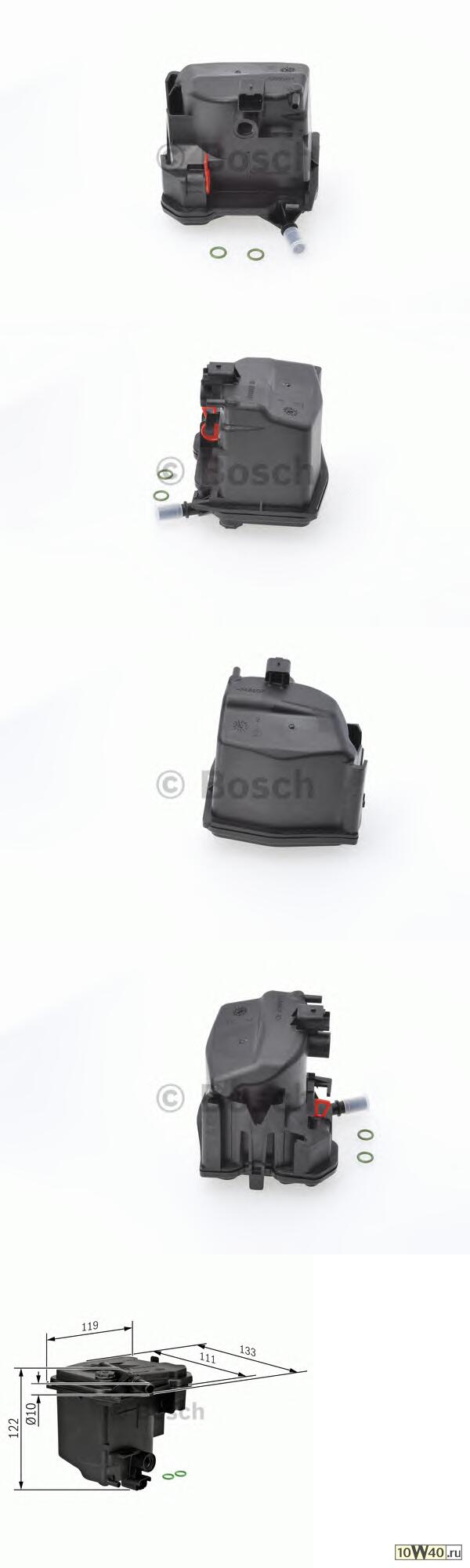 фильтр топливный\ citroen c3 / c4 / c5 1.6hdi 02>, ford focus 1.6tdci 03>