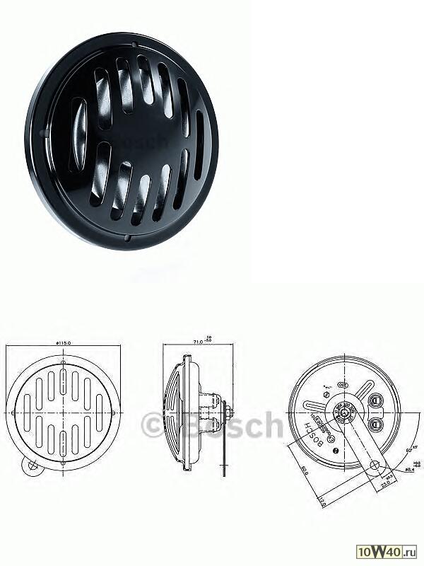 ГОРН NORMALE TONE FD4 12V DEC
