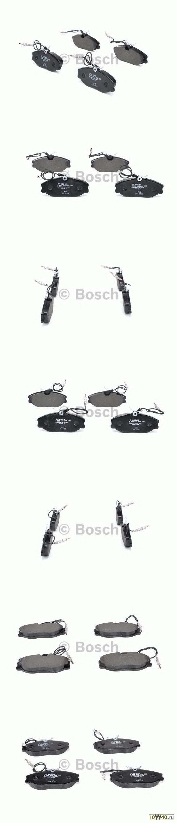 Колодки тормозные дисковые передн CITROEN: XSARA (N1) 2.0 16V/2.0 HDi 109 97-05, XSARA Break (N2) 2.0 16V/2.0 HDi 109 97-10, XSARA купе (N0) 2.0 16V/2.0 HDi 109/2.0 i 16V 98-05,