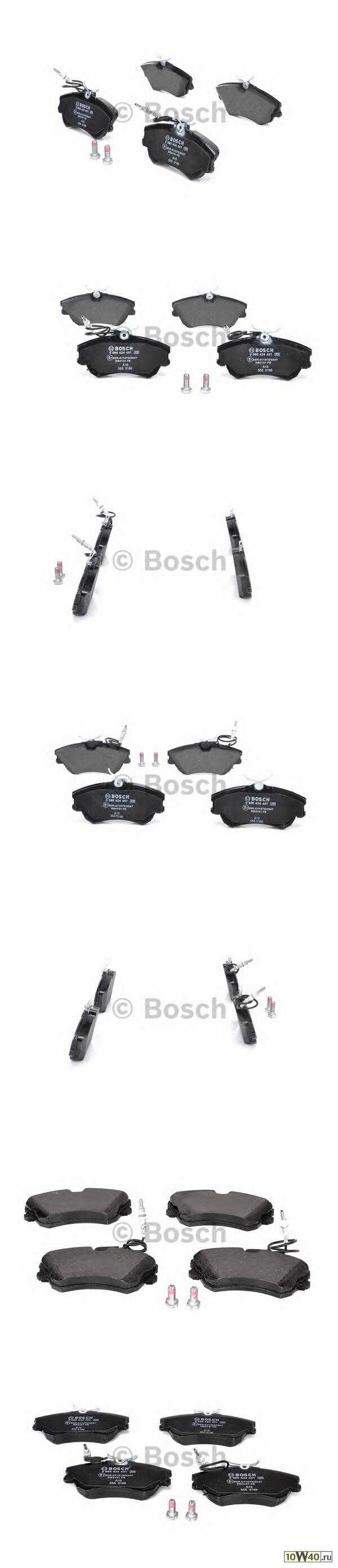 Тормозные колодки RENAULT ESPACE III (JE0_) (1.9L; 2.0L; 2.2L; 3.0L)