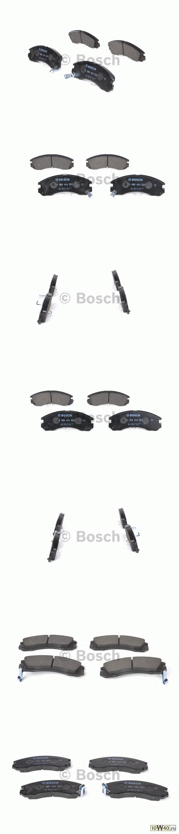 Колодки тормозные дисковые передние Premium 1