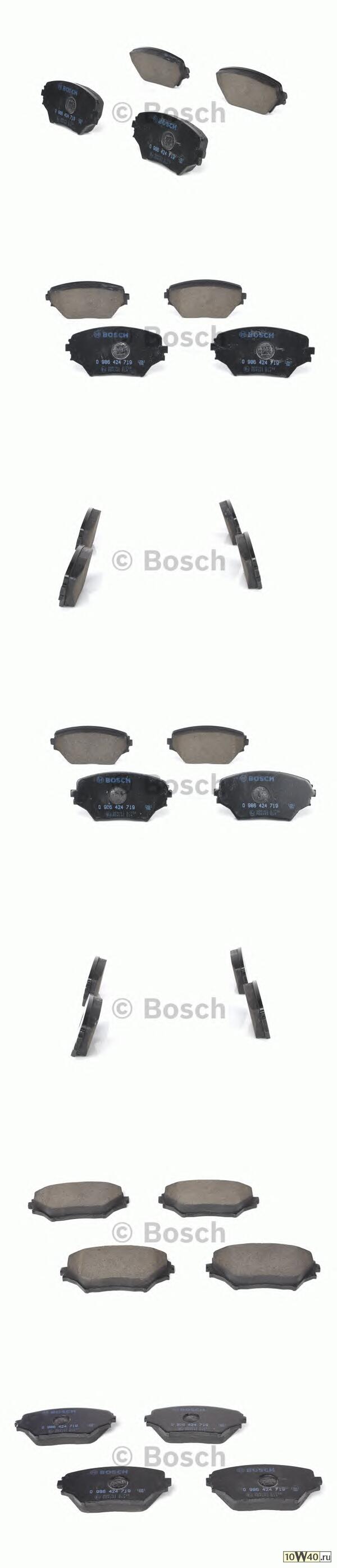 0 986 424 719_=813 00=224555=D2202-01 !колодки дисковые п. Toyota RAV4 1.8/2.0 WTi/2.0D4-D 00>