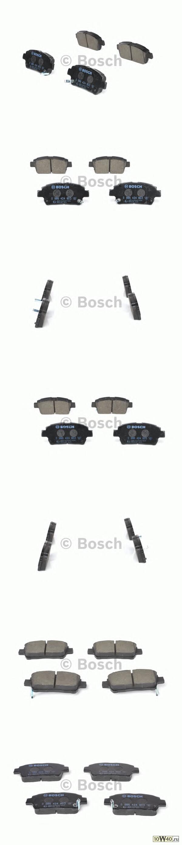 Колодки тормозные дисковые TOYOTA COROLLA/PRIUS/YARIS 1.0-1.6 99- передние
