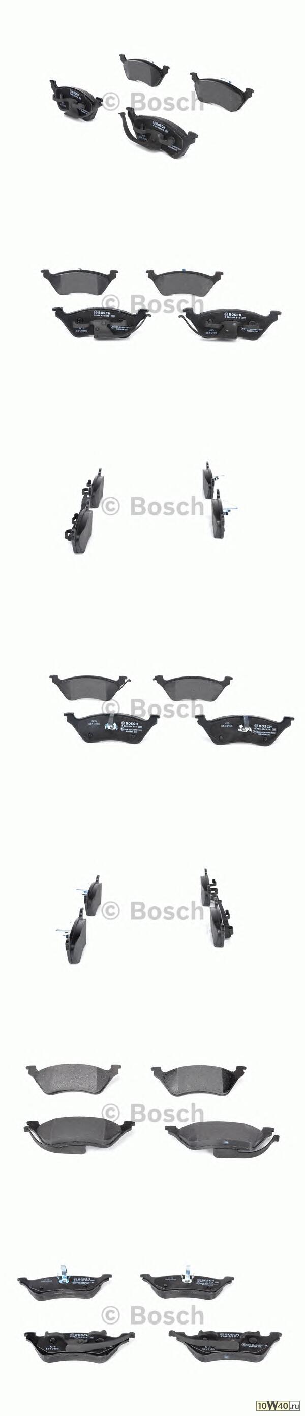 0 986 424 816_колодки дисковые задние! Dodge Caravan, Chrysler Voyager/Grand Voyager all 00>