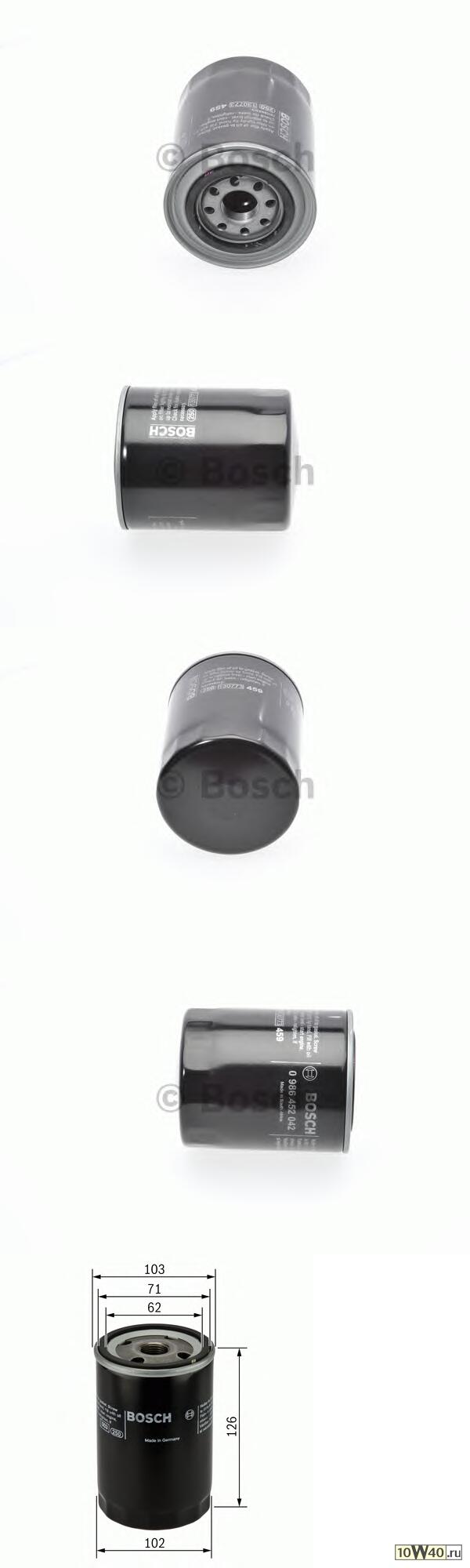 Фильтр масляный MAZDA: B-Serie (UF) 2.5D/4WD 96-99, MPV I (LV) 2.5TD 96-99  MITSUBISHI: GALANT III/IV/V 1.8TD/2.0GLSTD 84-96, L200/TRITON 2.5Di-D 05-