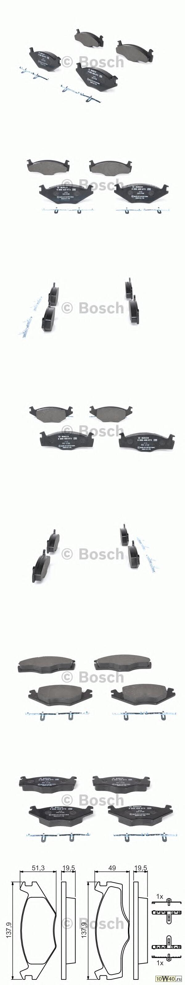 Колодки тормозные дисковые передн SEAT: CORDOBA (6K1, 6K2) 1.4 i/1.6 i/1.8 i/1.8 i 16V/1.9 D/1.9 TD/2.0 i 93-99, IBIZA II (6K1) 1.0/1.3 i/1.4 i/1.6 i/1.8 i/1.8 i 16V/1.9 D/1.9 T