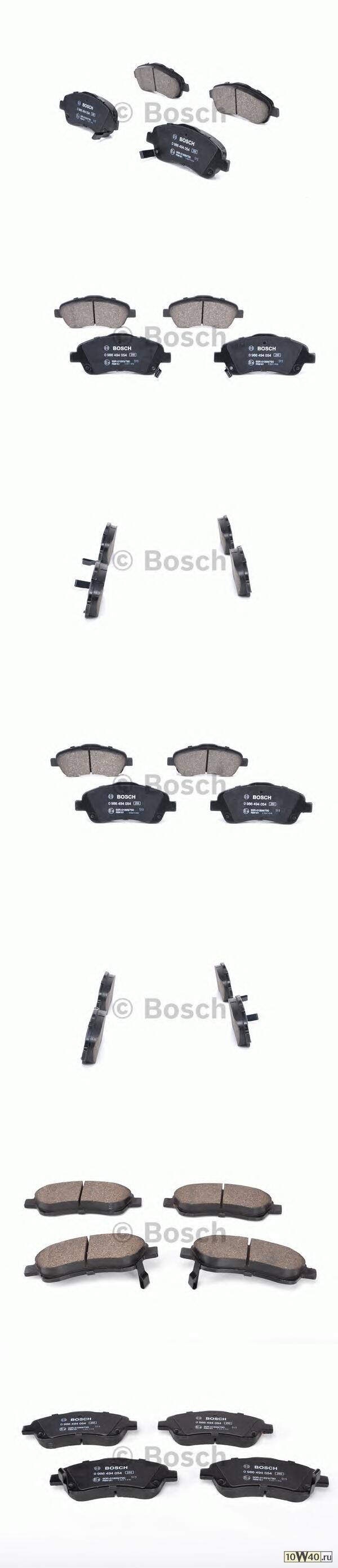 Колодки тормозные дисковые TOYOTA AVENSIS 03>/COROLLA VERSO 1.8/2.0D/2.2D передние