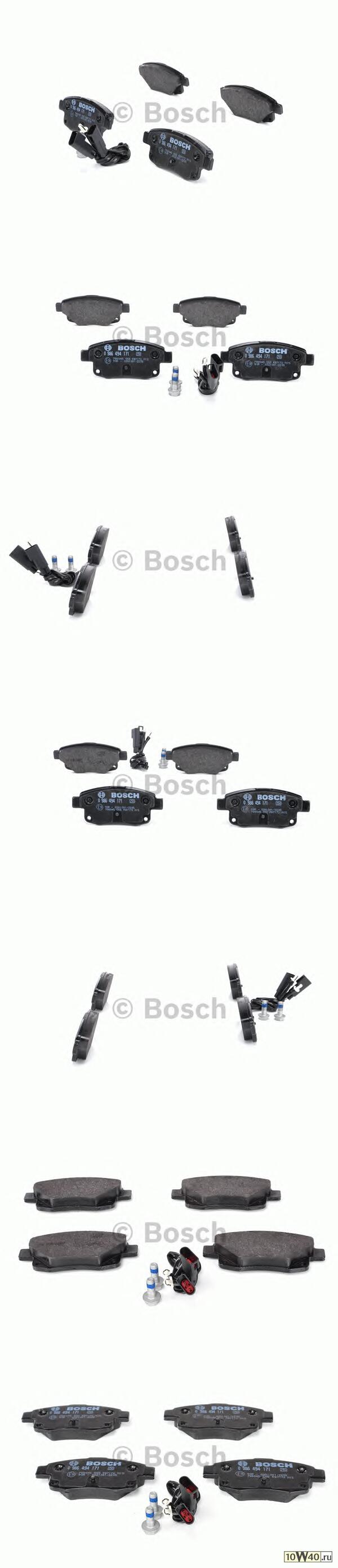 Колодки тормозные FORD TRANSIT 06- задние с датчиком