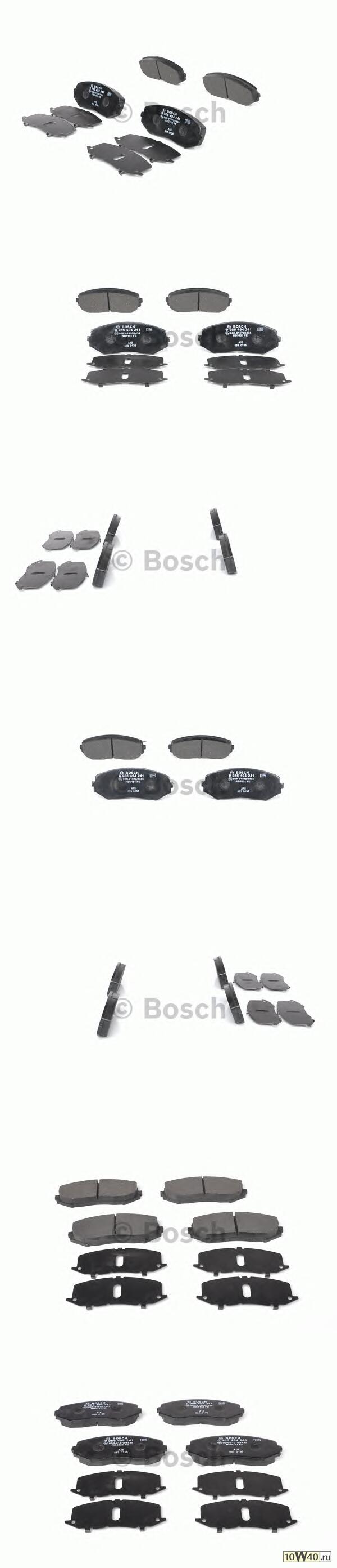 0 986 494 241 gdb3443 колодки дисковые п.\ suzuki grand vitara 1.6vvt / 2.0i jlx / 1.9ddis / 2.0dlxi 06>