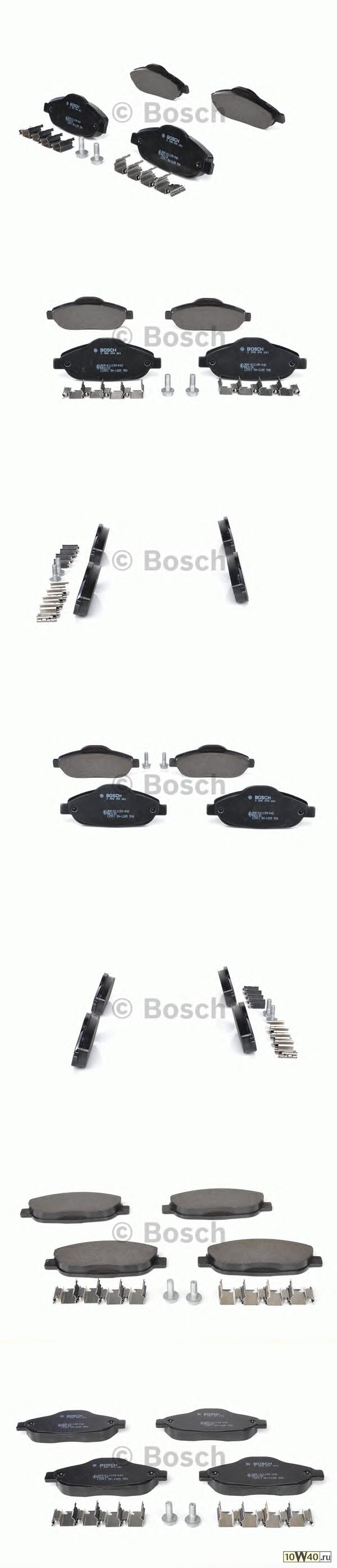 Колодки тормозные дисковые PEUGEOT 308 07-/3008 09- передние