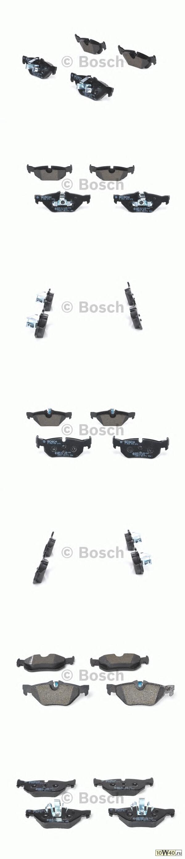 Колодки тормозные BMW E81/E87/E90/E91/E84 X1 задние