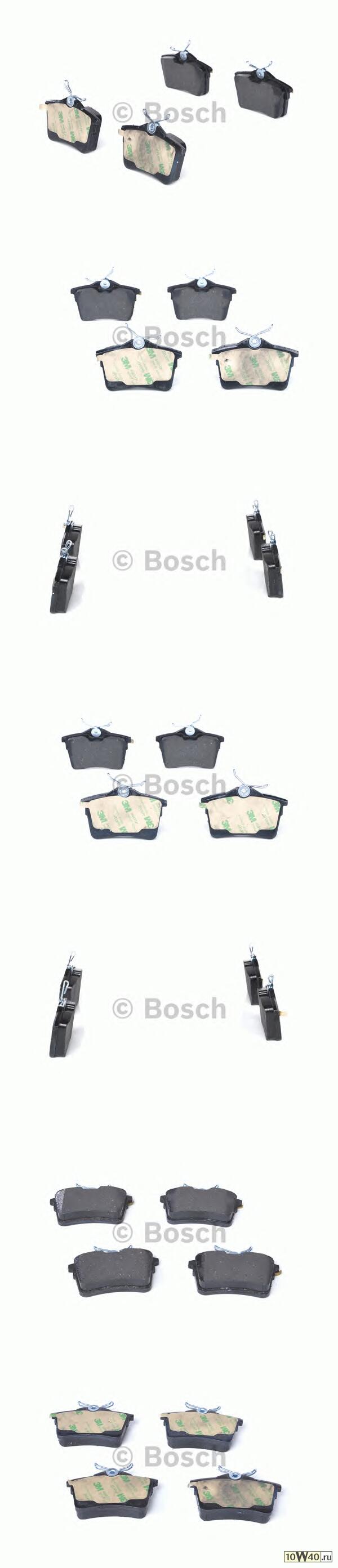 0 986 494 304 колодки дисковые задние\ citroen berlingo, peugeot 308 / partner 1.6-2.0hdi 08>