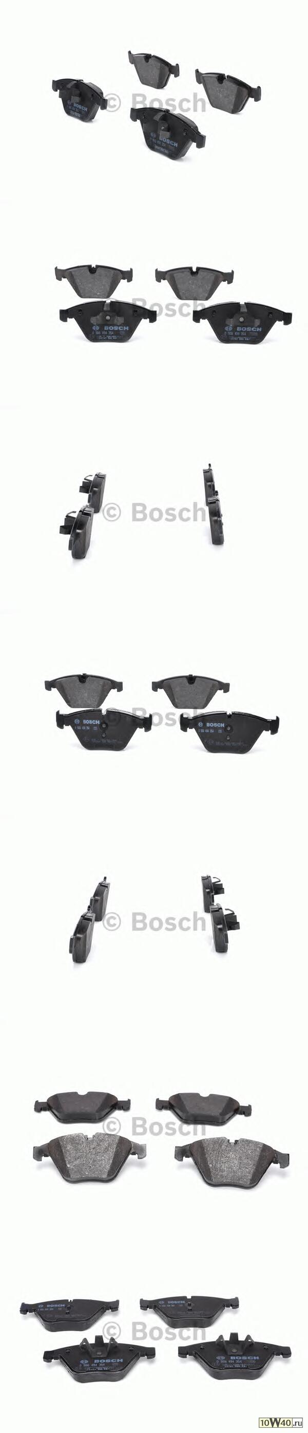 Колодки тормозные дисковые передн BMW: 3 (E90) 318 i/320 d/320 d xDrive/320 i/320 xd/323 i/325 i/325