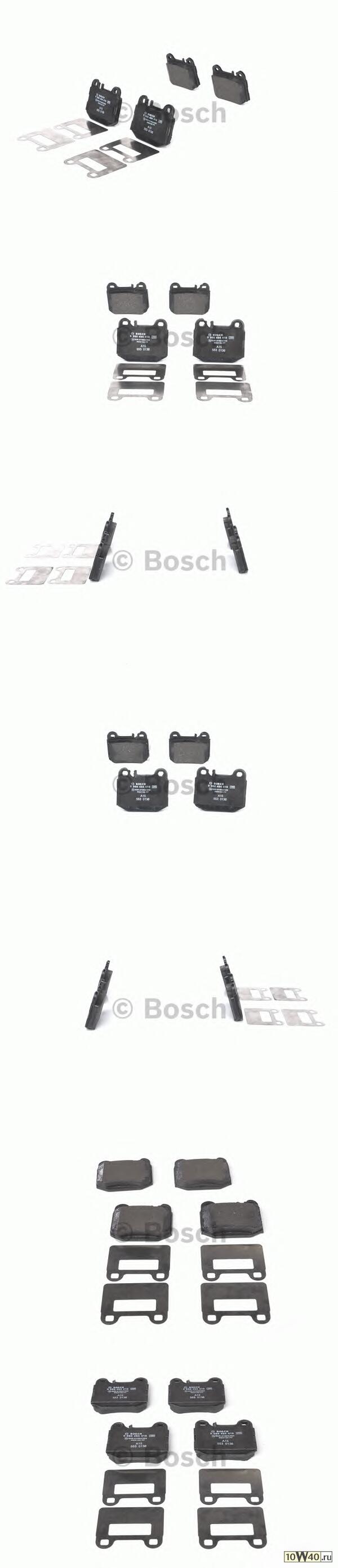 Колодки тормозные дисковые задн MERCEDES-BENZ: M-CLASS (W163) ML 270 CDI (163.113)/ML 320 (163.154)/