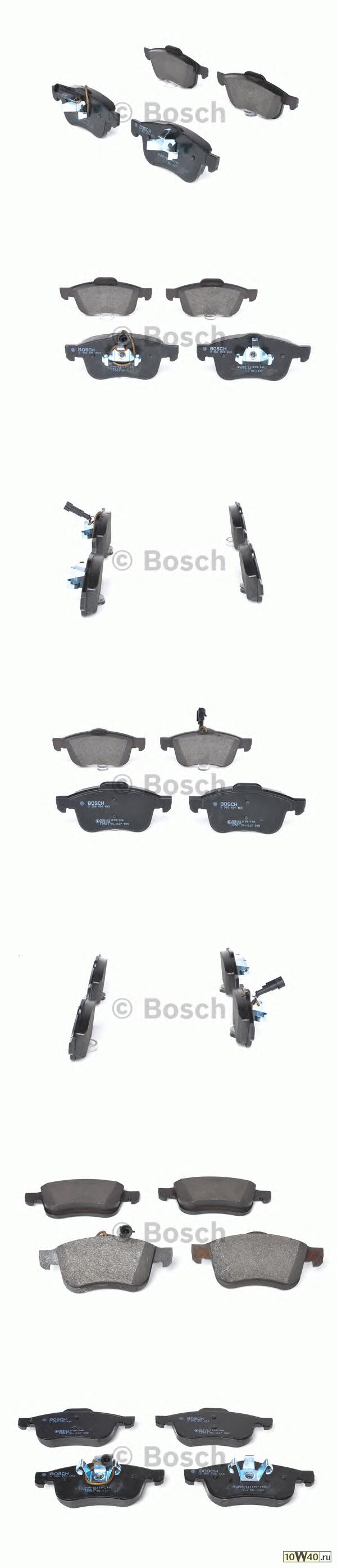 0 986 494 453 колодки дисковые передние\ fiat doblo / multijet 1.4 / 1.3d / 2.0d 10>