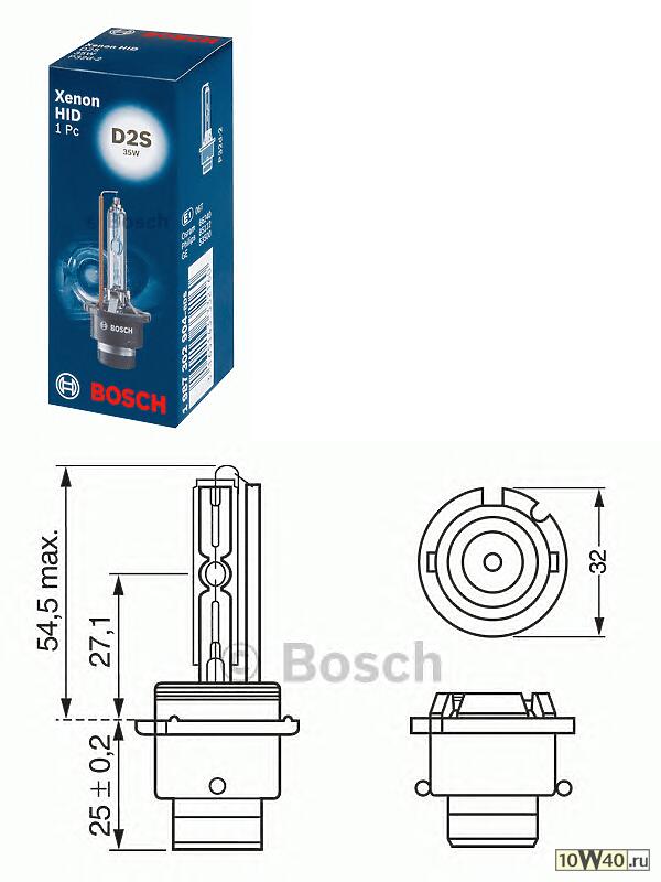 лампа xenon (d2s) 35w p32d-2\