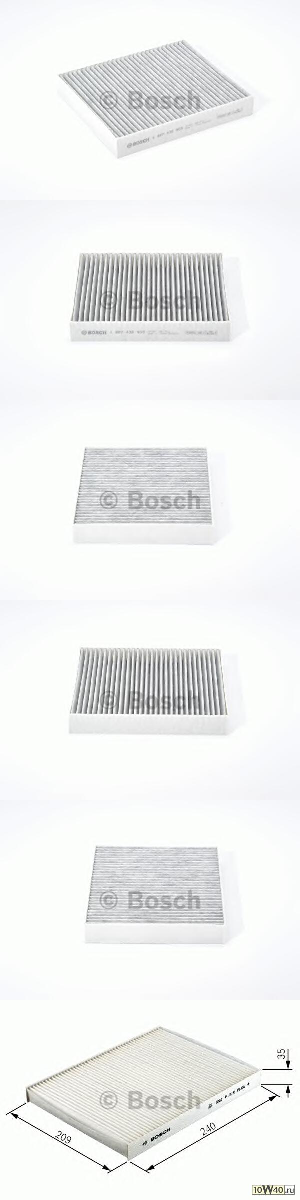 фильтр салона\ ford c-max / galaxy, volvo s40 / s80 all 04>