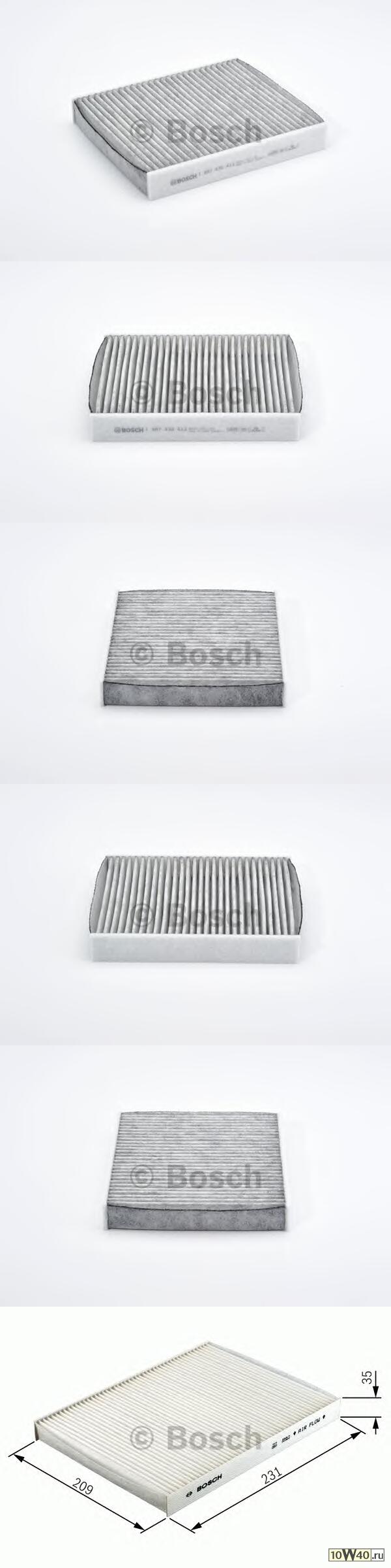 фильтр салона угольный\ ford focus all 04>, volvo c70 / s40 / v50 all 04>