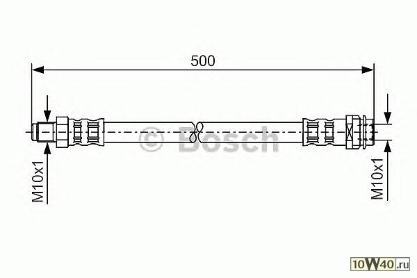 Шланг тормозной