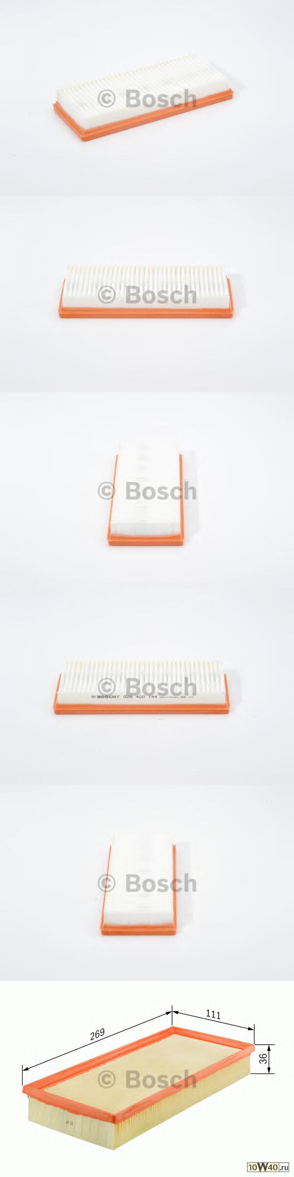 фильтр воздушный 269x111x36\ smart fortwo 1.0i / turbo / 0.8cdi 07>