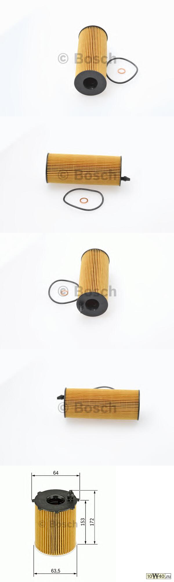 Фильтр масляный BMW: 1-serie (E81/E82/E87/E88) 2.0D 04-, 3-serie (E90/E91) 2.0D 04-, 5-serie (E60/E61) 2.0D 05-, X1 (E84) 2.0D 09-, X3 (E83) 2.0D 07- (mtrs. N47D20..)