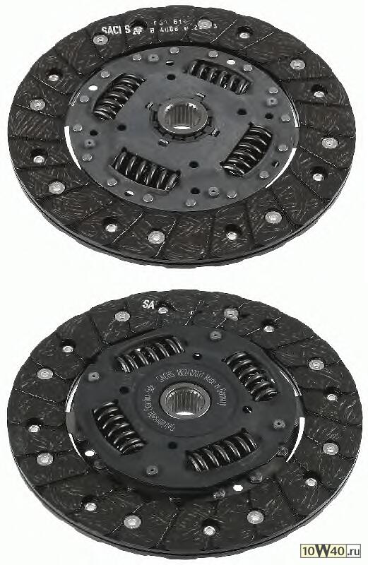 диск сцепления VW caddy,golfIIi,polo,vento 1.4-1.6 95-2004 200мм / 24