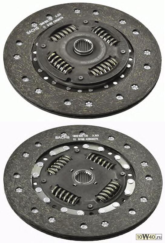 диск сцепления  Audi A6 1.9TDi 94-97/80 1.9TDi 91-96/100 2.4D 91-94