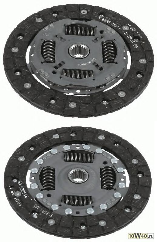 Диск сцепления TOYOTA YARIS 1.0 VVT-i (51kW) 01/2006- 200мм