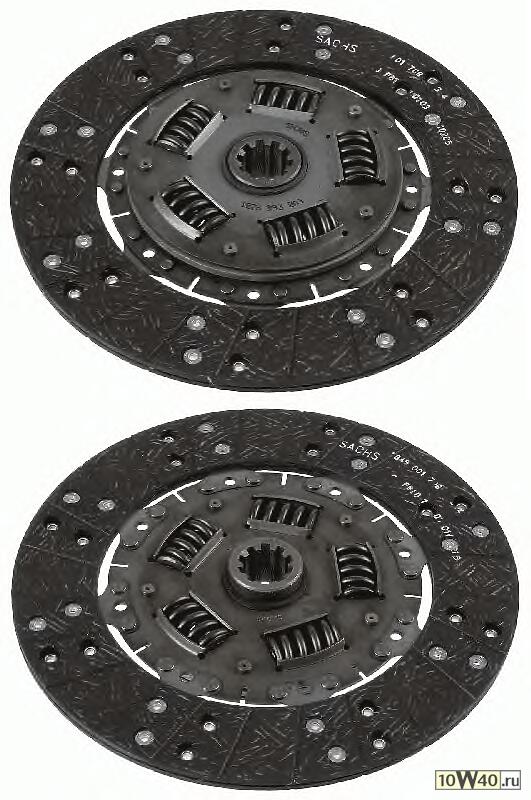 диск сцепления jeep wrangler II (tj) 4.0 96-07 265мм